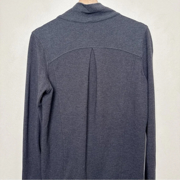 Lululemon Womens 8 Coast Wrap Heathered Black - Picture 12 of 16